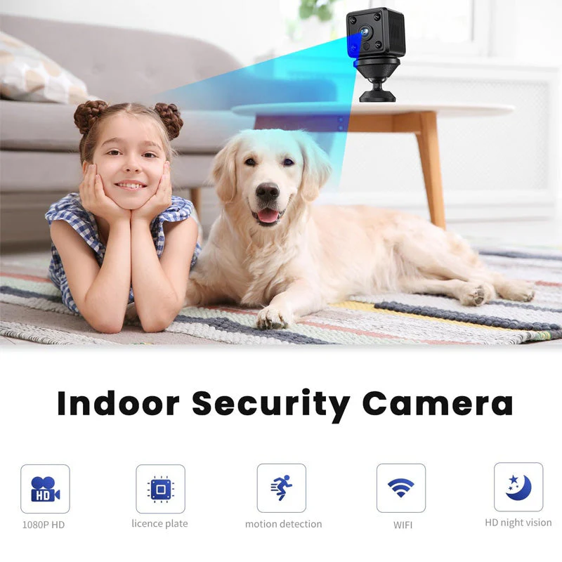 🎉Nieuwjaars Cadeau 50% KORTING!🚨1080P HD Mini Bewakingscamera (Magnetische Montage + Nachtzicht) – Bewegingsdetectie & Wireless: 24/7 Bewakingsveiligheid Zonder Boren! - Image 2