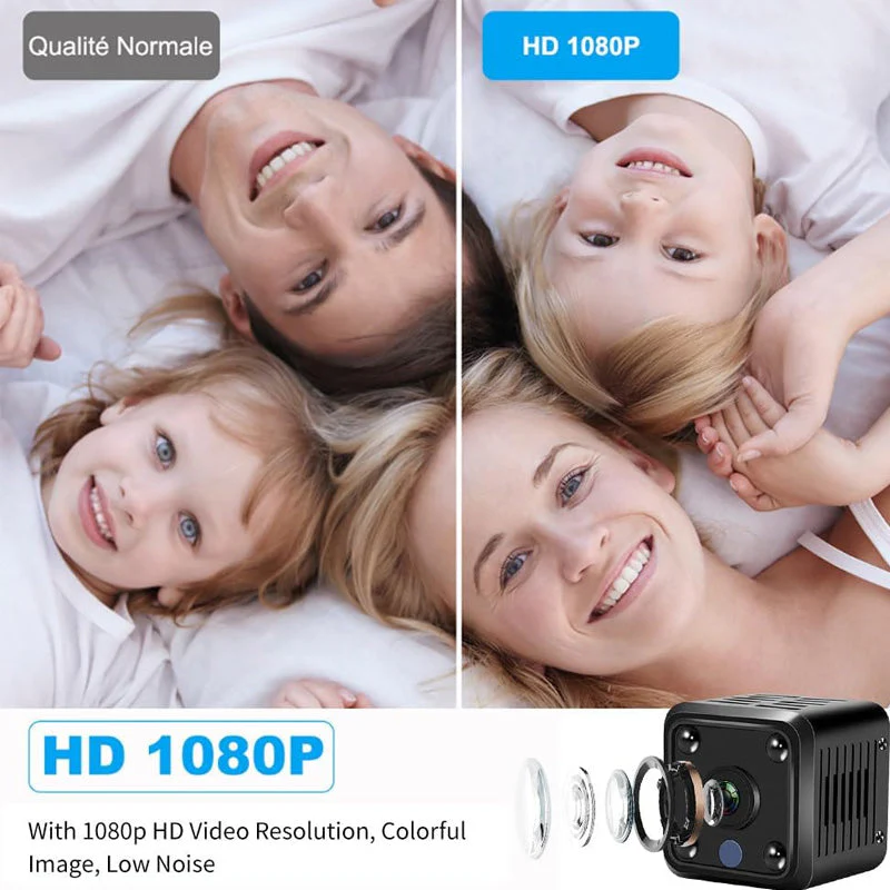 🎉Nieuwjaars Cadeau 50% KORTING!🚨1080P HD Mini Bewakingscamera (Magnetische Montage + Nachtzicht) – Bewegingsdetectie & Wireless: 24/7 Bewakingsveiligheid Zonder Boren! - Image 4