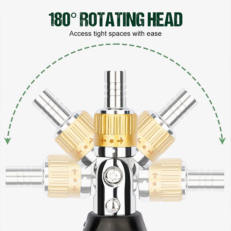 🔧 14-in-1 Verstelbare Ratelschroevendraaier - Alles-In-één Reparatie Tool! - Image 3