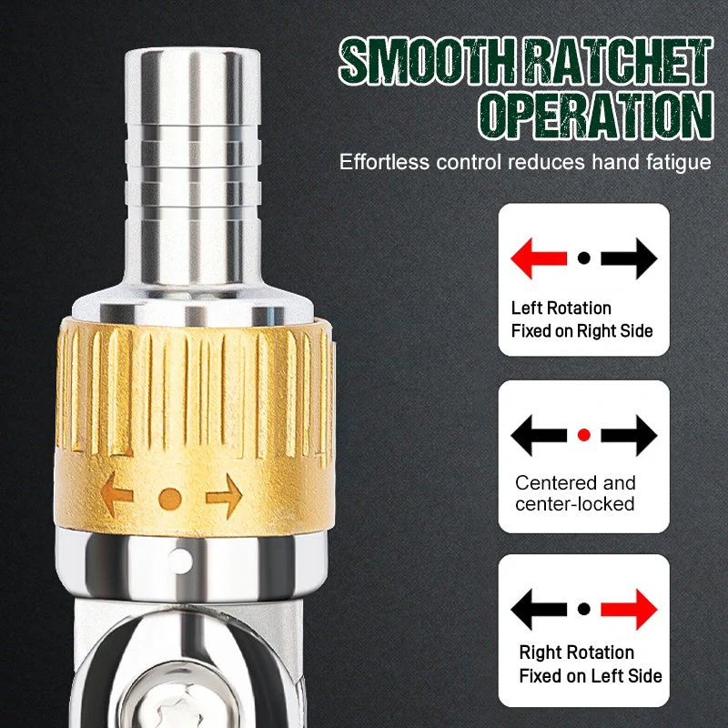 🔧 14-in-1 Verstelbare Ratelschroevendraaier - Alles-In-één Reparatie Tool! - Image 4