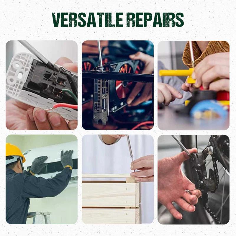 🔧 14-in-1 Verstelbare Ratelschroevendraaier - Alles-In-één Reparatie Tool! - Image 7