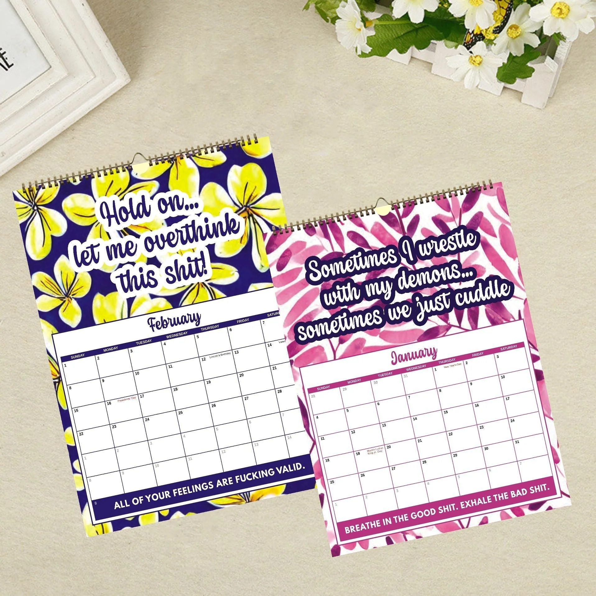 🖤Black Friday topper!✨ 2026 Scheldwoordenkalender voor Geestelijke Gezondheid – One Day At A Fucking Time, Humoristisch & Resoneerend (Perfect voor Vrouwen die met Angst, Depressie Struggle en van Humor Houden!) - Image 12