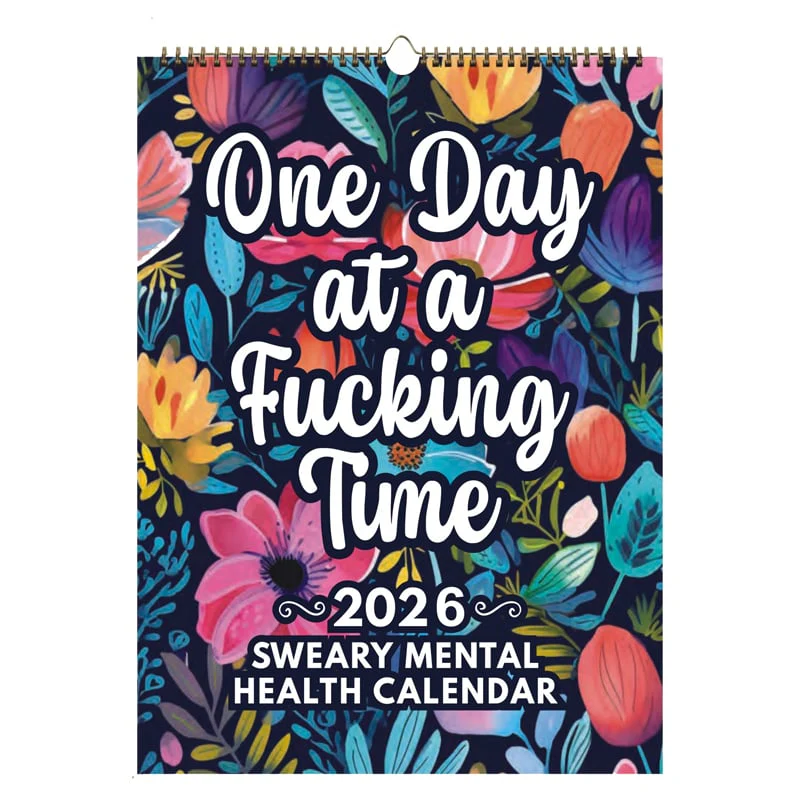 🖤Black Friday topper!✨ 2026 Scheldwoordenkalender voor Geestelijke Gezondheid – One Day At A Fucking Time, Humoristisch & Resoneerend (Perfect voor Vrouwen die met Angst, Depressie Struggle en van Humor Houden!) - Image 13