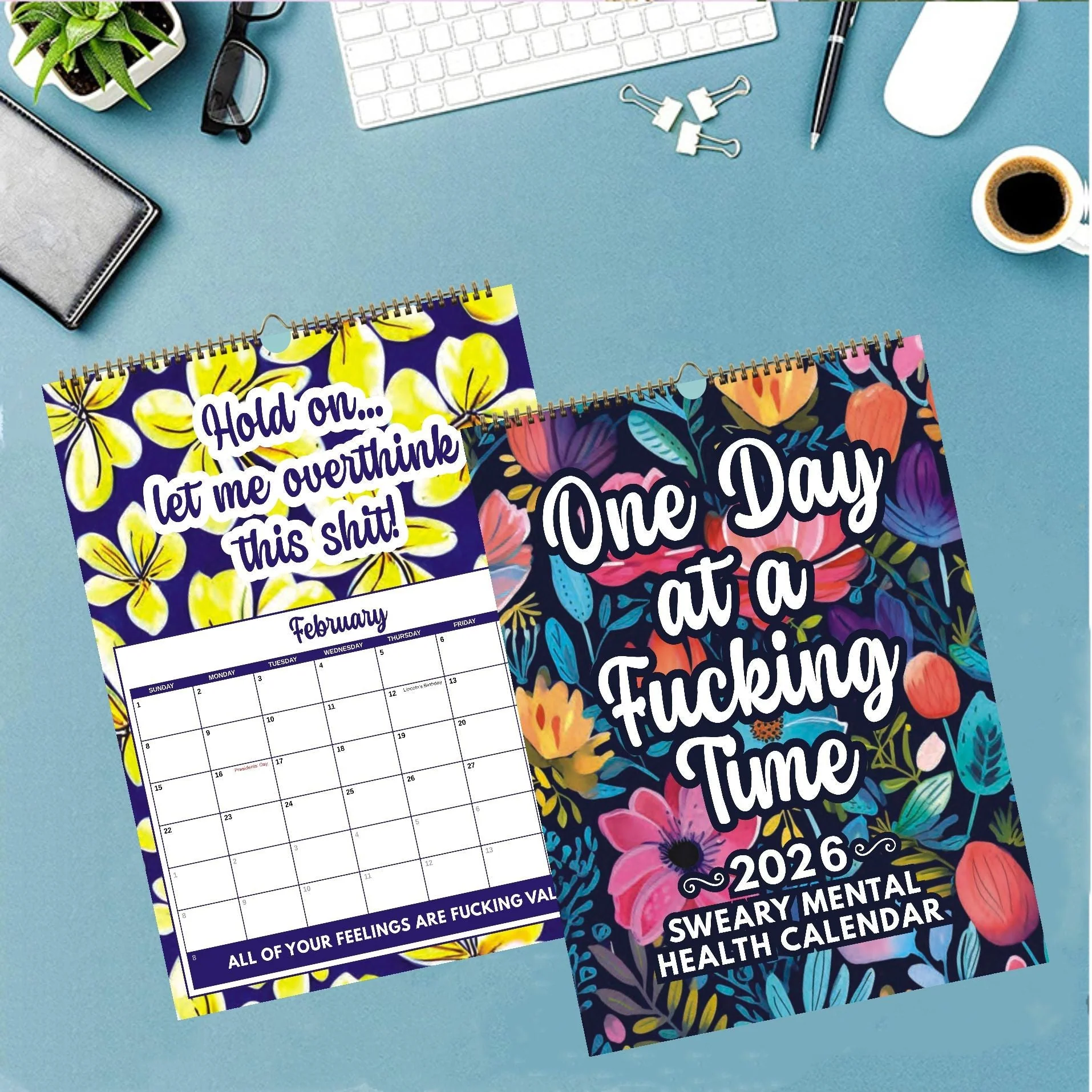 🖤Black Friday topper!✨ 2026 Scheldwoordenkalender voor Geestelijke Gezondheid – One Day At A Fucking Time, Humoristisch & Resoneerend (Perfect voor Vrouwen die met Angst, Depressie Struggle en van Humor Houden!) - Image 14