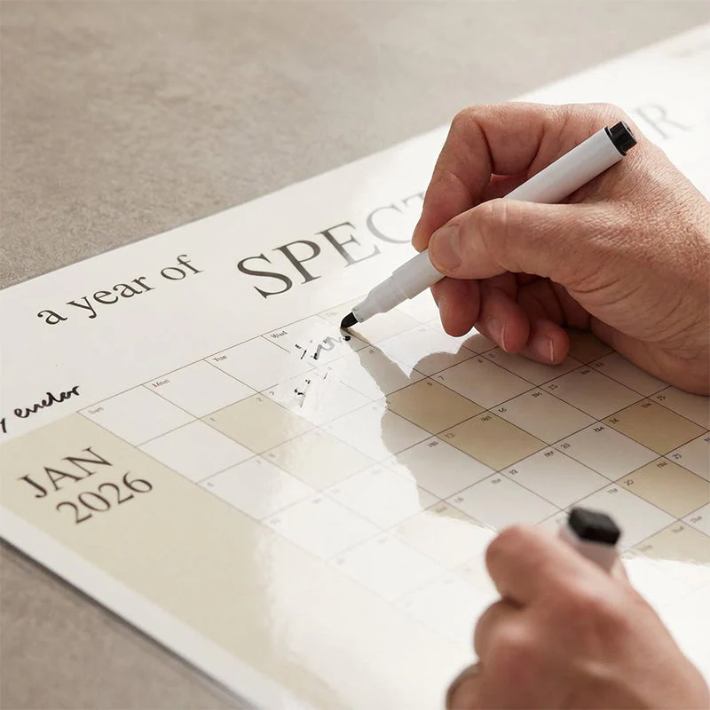 🎉Nieuwjaars Cadeau 50% KORTING!🗓️2026 Grote Wandkalender (Droog Uitwisbaar) – Heel Jaar Overzicht + Elegant Minimalistisch: Perfect Voor Planning! - Image 4