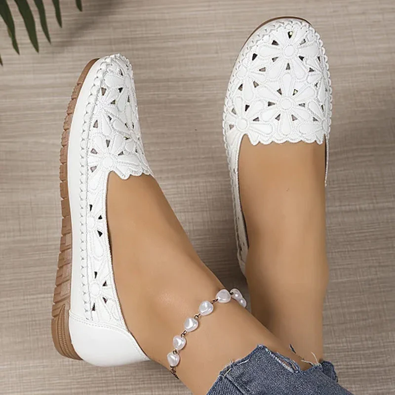🎉Nieuwjaars Cadeau 50% KORTING!✨ Orthopedische Damesloafers Met Open Leerwerk – Comfort & Stijl Voor Pijnvrije Voeten! - Image 7