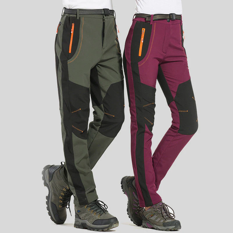 🥾 Winddichte Waterdichte Warme Wandelbroek – Elastische Taille, Driemensionale Snit & Multifunctionele Zakken - Image 3