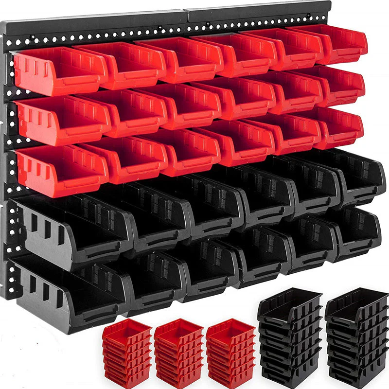 🌞Fris De Lente In Met 50% Korting!🧰30-Vakken Wandgemonteerde Opbergorganizer – Flexibel & Duurzaam voor een Nette Werkplaats - Image 7