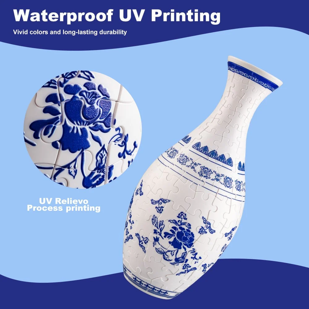 🎄Kerstmis Promotie-30% UIT🎄 3D kunst puzzel vaas - Image 4