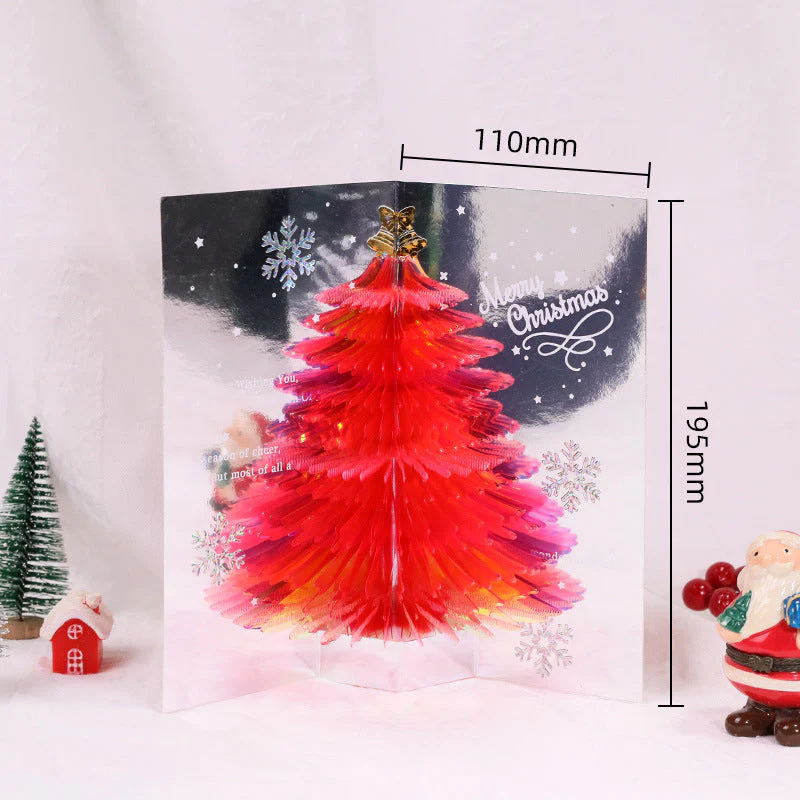 ✨ 3D Pop-Up Kerstkaart Met Envelop – Prachtig Kerstboom Ontwerp, Hoogwaardig & Uniek (Verras Dierbaren Met Een Feestelijke Veurpijl!) - Image 8