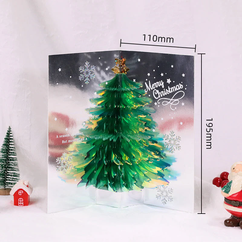 ✨ 3D Pop-Up Kerstkaart Met Envelop – Prachtig Kerstboom Ontwerp, Hoogwaardig & Uniek (Verras Dierbaren Met Een Feestelijke Veurpijl!) - Image 9