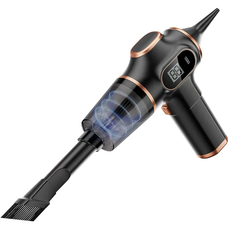 💘Valentijnsaanbieding: 50% Korting! 🚗4-in-1 Krachtige Draadloze Auto Stofzuiger – Snel Reinigen & Veelzijdig! - Image 4