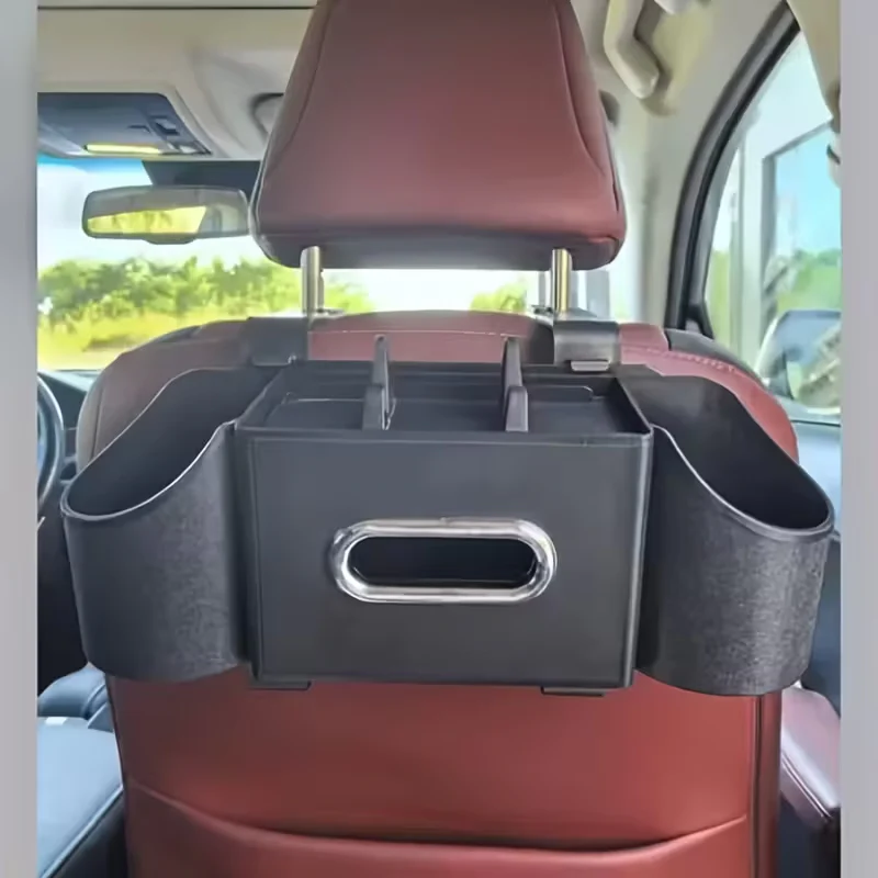 🎉Nieuwjaars Cadeau 50% KORTING!🚗4-in-1 Auto-Organizer voor Achterkant van Stoel – Hou Je Auto Netjes & Reis Comfortabel! - Image 3