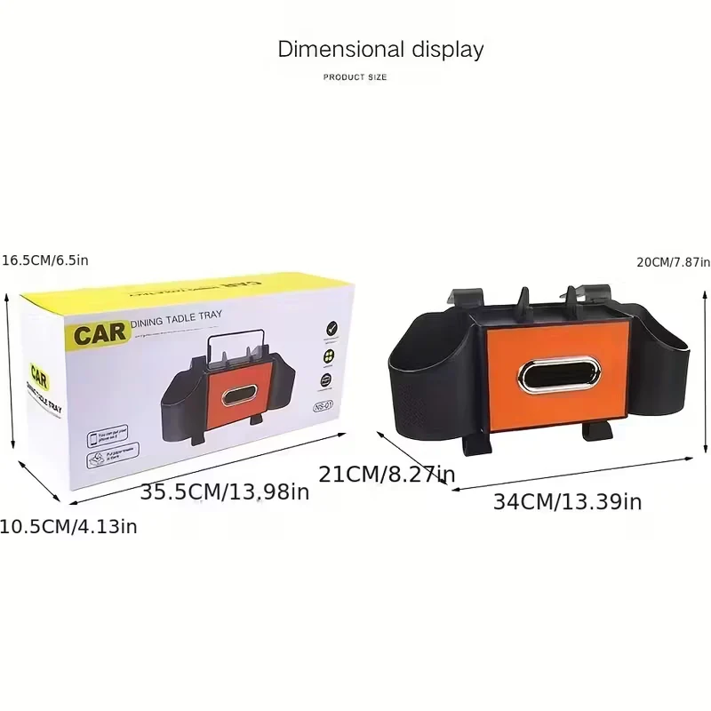 🎉Nieuwjaars Cadeau 50% KORTING!🚗4-in-1 Auto-Organizer voor Achterkant van Stoel – Hou Je Auto Netjes & Reis Comfortabel! - Image 8