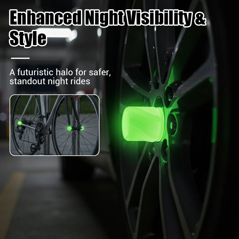 4 stuks lichtgevende ventieldopjes voor auto - Image 3