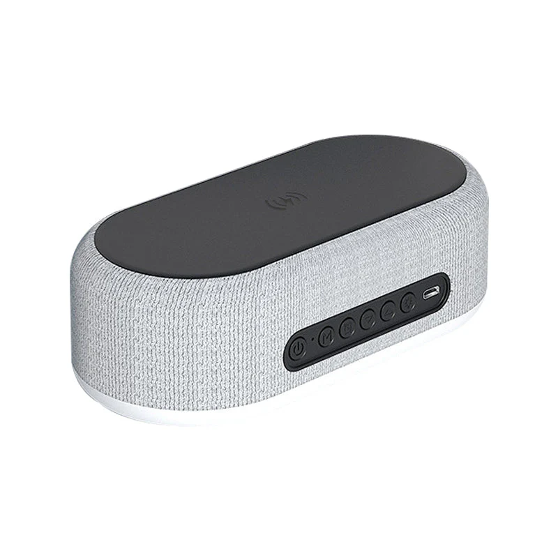 🌞Fris De Lente In Met 50% Korting!🔋6-in-1 Draadloos Laadstation 25W – Klok, Wekker, Bluetooth Speaker & Nachtlampje | All-in-One Nachtkastje! - Image 10