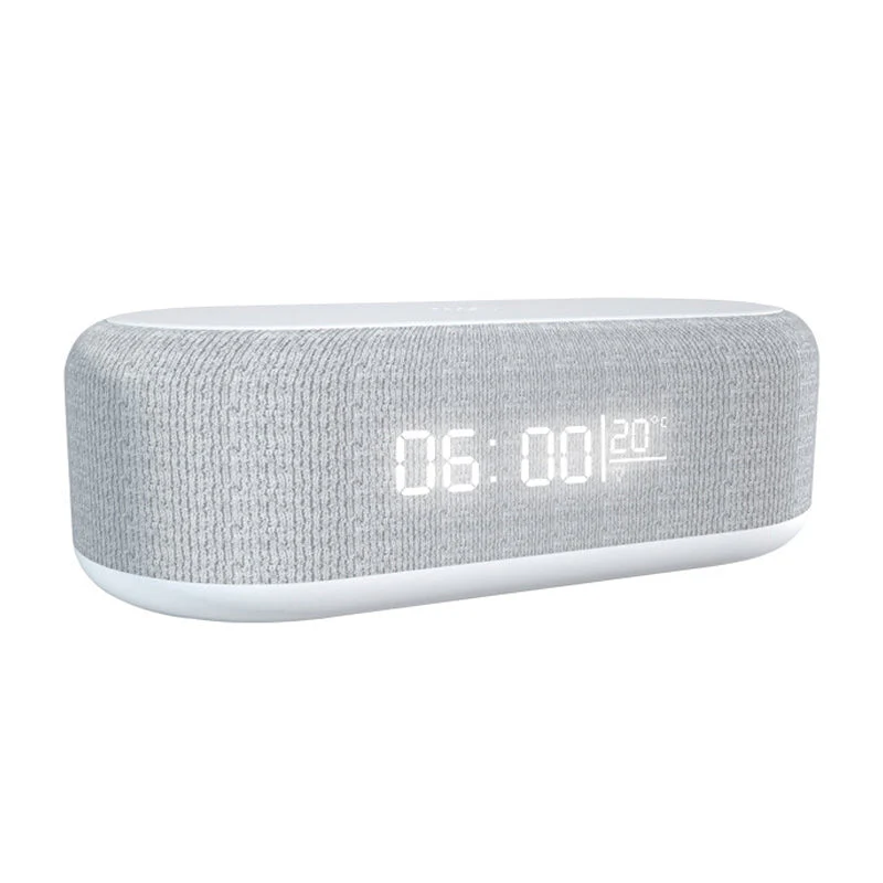 🌞Fris De Lente In Met 50% Korting!🔋6-in-1 Draadloos Laadstation 25W – Klok, Wekker, Bluetooth Speaker & Nachtlampje | All-in-One Nachtkastje! - Image 9