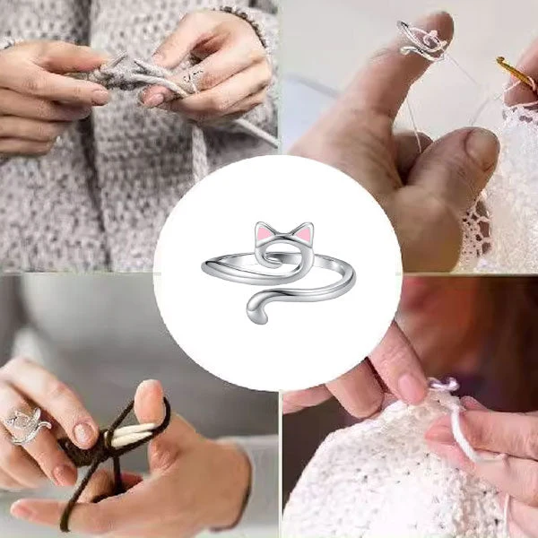 💍 Verstelbare Brei- en Haaklusring - Snel, Comfortabel & Stylish! 🧶✨ - Image 4