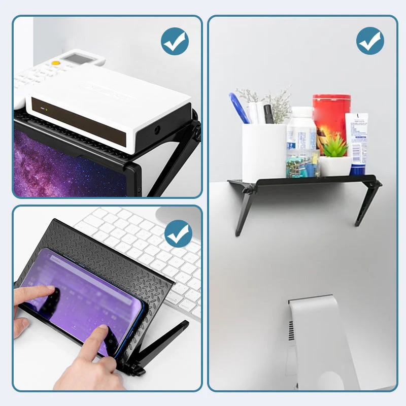 🖤Black Friday topper!📺🛠️ Verstelbare TV-Bovenplank Zonder Boren – Sturdy, Multifunctioneel & Universeel Pasvorm (Snel Organiseren Thuis!) - Image 6