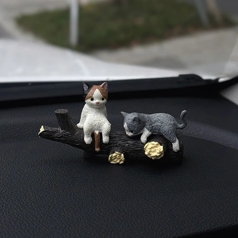 🎉Nieuwjaars Cadeau 50% KORTING!🐱Schattige Mini Katten Versiering: Perfect Voor Auto, Huis & Kantoor – Speelse Charm Overal Waar Je Bent! - Image 12