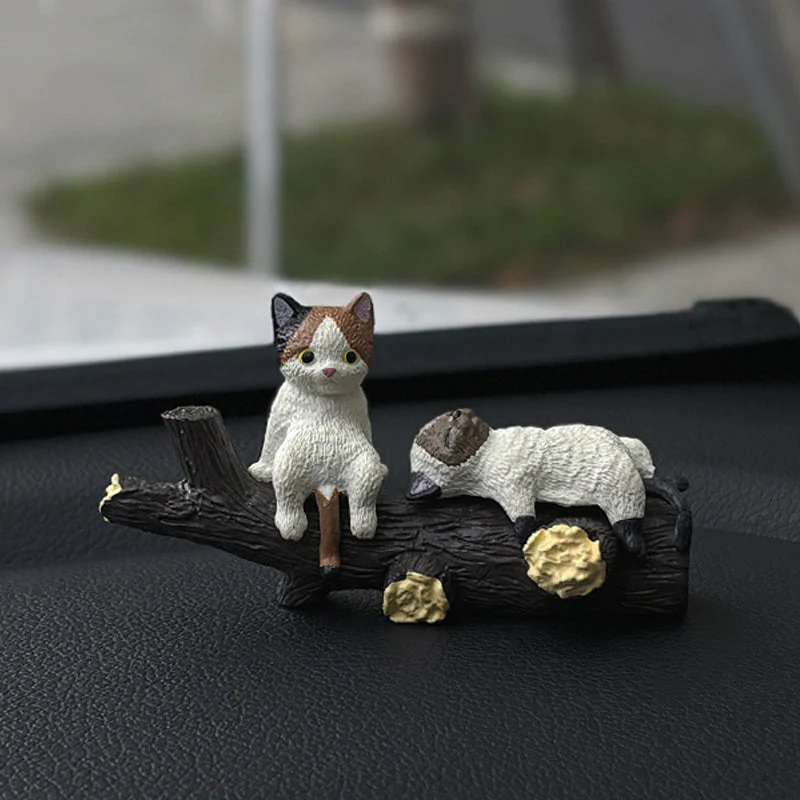 🎉Nieuwjaars Cadeau 50% KORTING!🐱Schattige Mini Katten Versiering: Perfect Voor Auto, Huis & Kantoor – Speelse Charm Overal Waar Je Bent! - Image 13