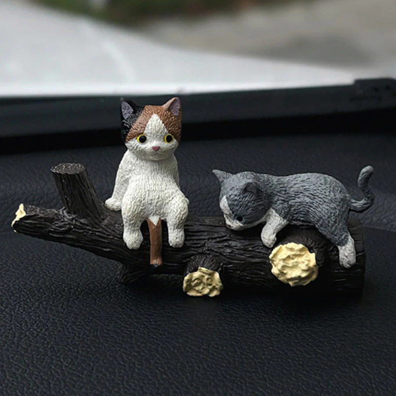 🎉Nieuwjaars Cadeau 50% KORTING!🐱Schattige Mini Katten Versiering: Perfect Voor Auto, Huis & Kantoor – Speelse Charm Overal Waar Je Bent! - Image 2
