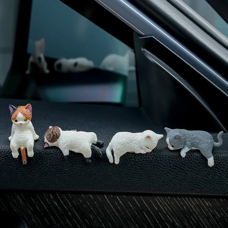 🎉Nieuwjaars Cadeau 50% KORTING!🐱Schattige Mini Katten Versiering: Perfect Voor Auto, Huis & Kantoor – Speelse Charm Overal Waar Je Bent! - Image 5