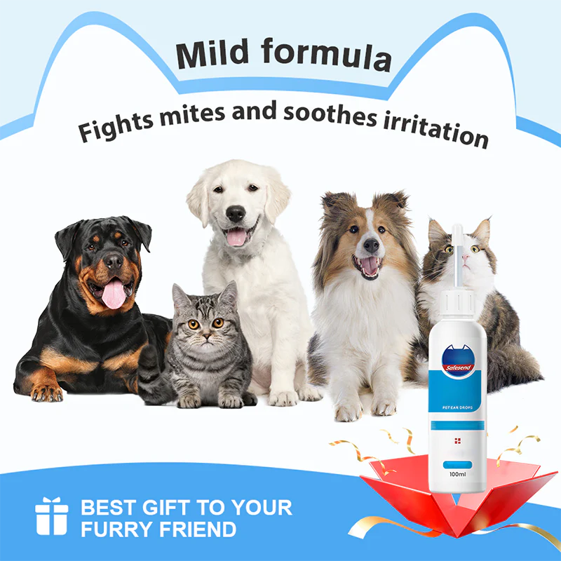 🎄Kerstdeal ALTIJD 50% KORTING!🐾 Anti-Mijt & Antibacteriële Oordruppels voor Huisdieren: Mild Plantenformule + Soft-Tip Applicator – Geschikt voor Katten & Honden! - Image 4