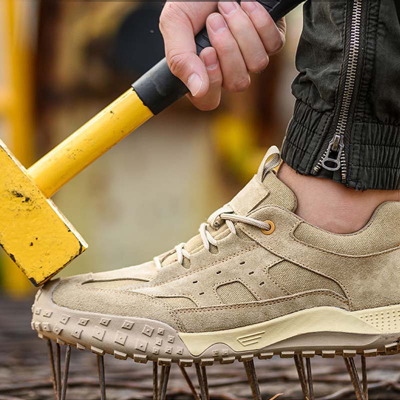 ✨ Anti-Smash & Anti-Puncture Veiligheidsschoenen – 5-in-1 Bescherming, Alledag Comfort & Breed Toepasbaar (WerksVeiligheid Op Niveau Brengen!) - Image 2