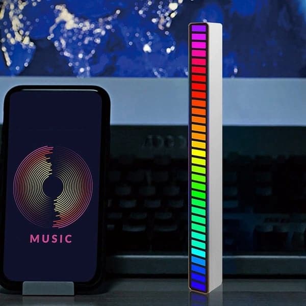 🎵🎮🚗 Draadloze Sound Activated RGB Light Bar – Bluetooth Bediening, 32-Bit Processor & Meerdere Scenario's (Gaming & Muziek Sfeer Must-Have!) - Image 5