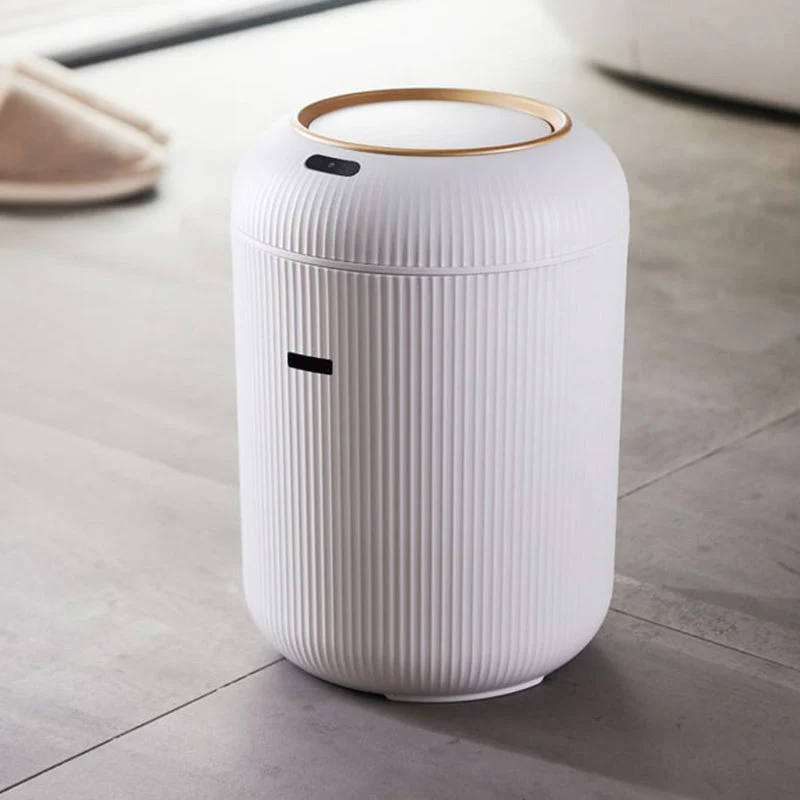 🗑️👋 Automatische Bewegingssensor Vuilnisbak – Slimme Infraroodsensor, Geurbeheersing & Stijlvol Design(Perfect voor Elk Interieur!)