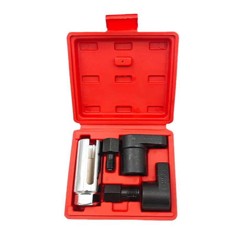 🎉Nieuwjaars Cadeau 50% KORTING!🔧5-delige Auto O2-Sensor Gereedschapsset (Offsetdopsleutel + Draadreiniger) – CR-V Staal & Compacte Koffer: Efficiënt Onderhoud Emissiecontroles! - Image 16