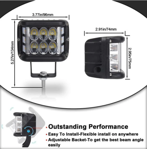 💘Valentijnsaanbieding: 50% Korting! ✨ Auto Dubbele Zijkant LED Waarschuwingslichten – Tweekleurig, Superfel & Veilig (Universeel Voor Auto’s, Vrachtwagens, Motorfietsen & Meer!) - Image 3