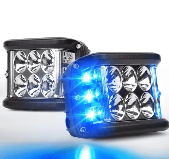 💘Valentijnsaanbieding: 50% Korting! ✨ Auto Dubbele Zijkant LED Waarschuwingslichten – Tweekleurig, Superfel & Veilig (Universeel Voor Auto’s, Vrachtwagens, Motorfietsen & Meer!) - Image 5