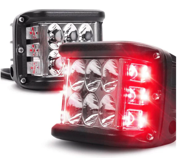 💘Valentijnsaanbieding: 50% Korting! ✨ Auto Dubbele Zijkant LED Waarschuwingslichten – Tweekleurig, Superfel & Veilig (Universeel Voor Auto’s, Vrachtwagens, Motorfietsen & Meer!) - Image 6