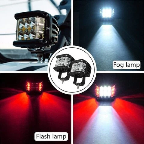 💘Valentijnsaanbieding: 50% Korting! ✨ Auto Dubbele Zijkant LED Waarschuwingslichten – Tweekleurig, Superfel & Veilig (Universeel Voor Auto’s, Vrachtwagens, Motorfietsen & Meer!) - Image 9