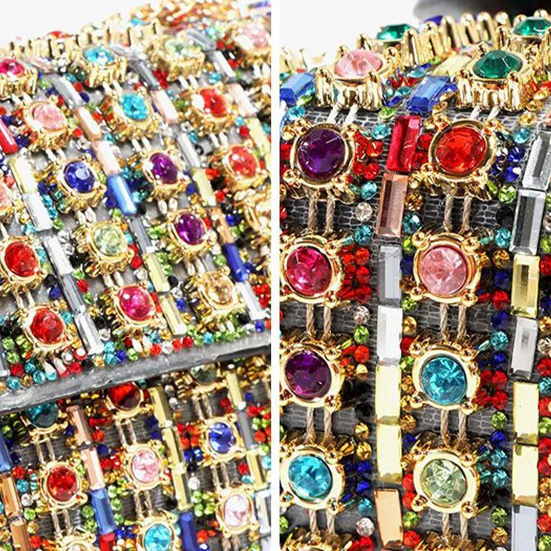 [Cadeau voor haar] Vrouwen Luxe kleurrijke strass tas - Image 13
