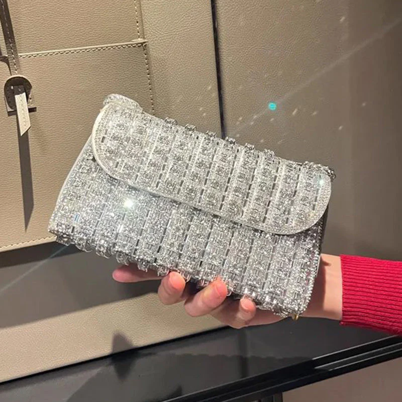 [Cadeau voor haar] Vrouwen Luxe kleurrijke strass tas - Image 9
