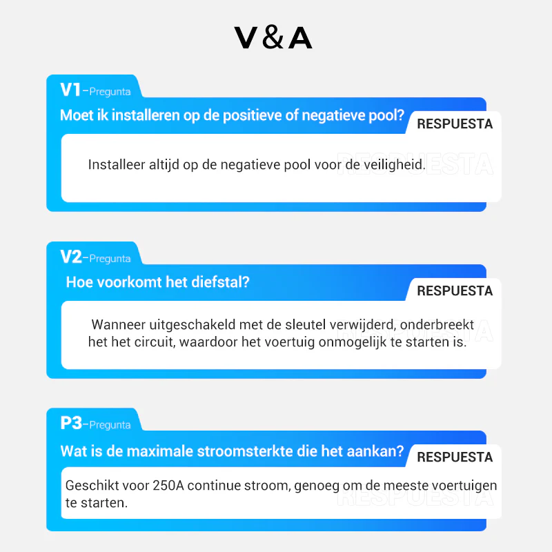 🔋🚗 12V/24V Accu Uitschakelaar voor Voertuigen – Dual Voltage, 250A, Verhoogde Veiligheid & Eenvoudige Installatie! - Image 8