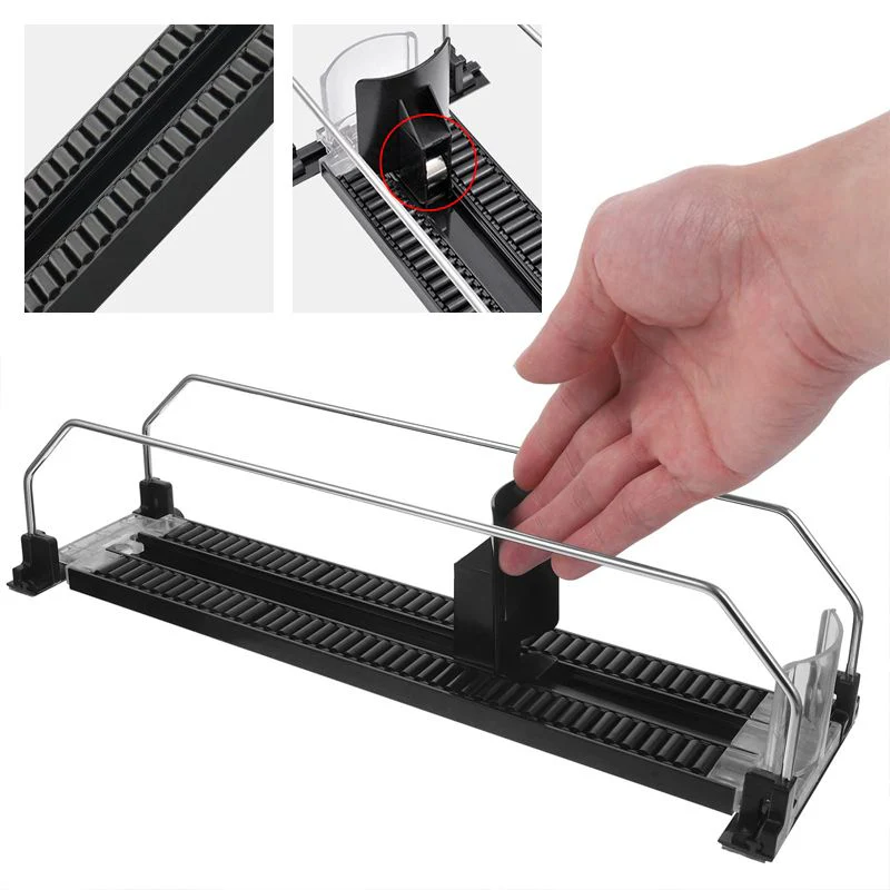 ⏳ Tijdelijke aanbieding: 20% KORTING! 🥤Automatische Drankduwer – Grote Capaciteit, Automatisch Schuiven & Gemakkelijk Bereikbaar(Perfect voor Koelkast Organisatie!) - Image 7