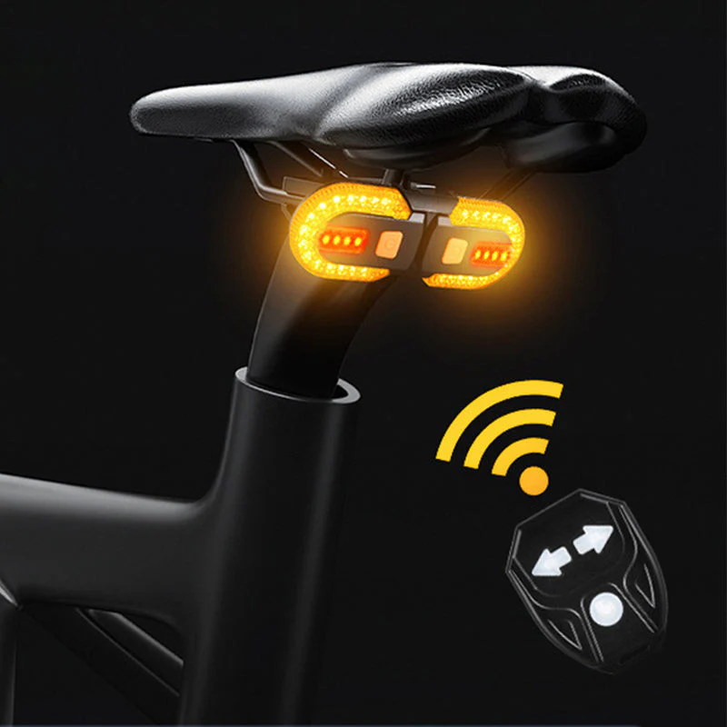 Fiets Draadloze Afstandsbediening Draaiend Achterlicht - Image 3