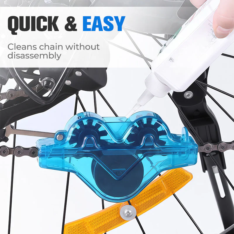 🌞Fris De Lente In Met 50% Korting!🚲 Fietskettingreiniger – Dieptereiniging Zonder Ketting Te Verwijderen! - Image 5