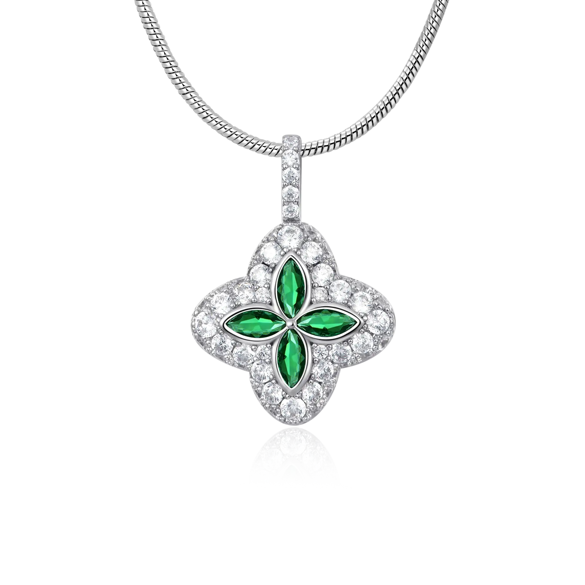 🎉Nieuwjaars Cadeau 50% KORTING!✨"Geluksbrenger" Klavertje Vier Hanger | Een Talisman Vol Sterrenlicht