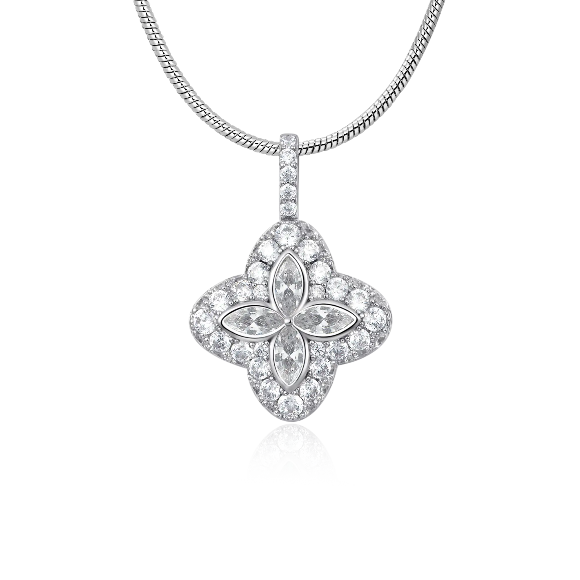 🎉Nieuwjaars Cadeau 50% KORTING!✨"Geluksbrenger" Klavertje Vier Hanger | Een Talisman Vol Sterrenlicht - Image 5