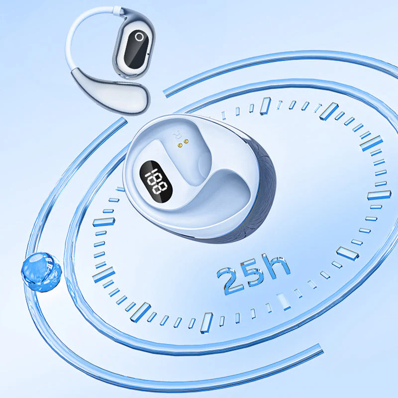 🎉Nieuwjaars Cadeau 50% KORTING!🎧Open-Oor Bluetooth Headset (Intelligente Vertaalfunctie) – Hoge Geluidskwaliteit & Realtime Vertaal: Comfortabel & Lange Batterijlevensduur! - Image 4