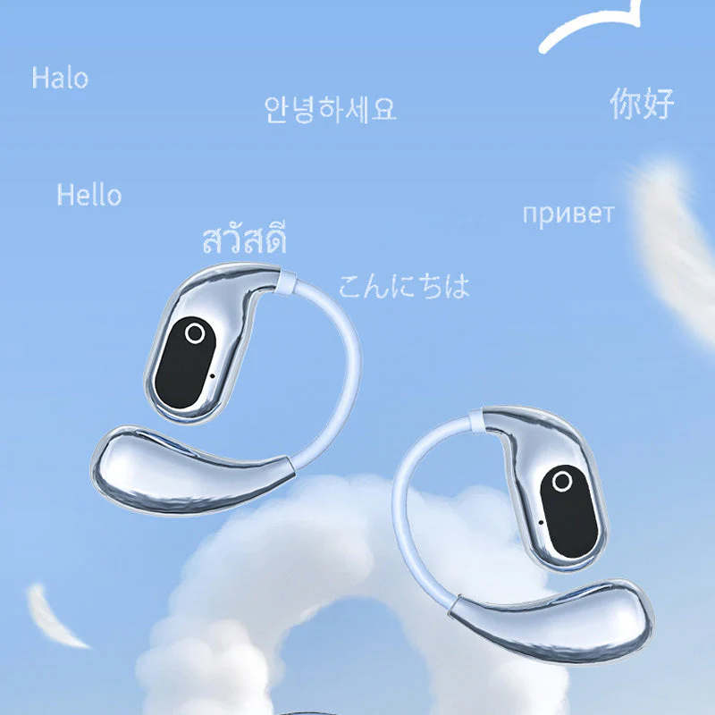 🎉Nieuwjaars Cadeau 50% KORTING!🎧Open-Oor Bluetooth Headset (Intelligente Vertaalfunctie) – Hoge Geluidskwaliteit & Realtime Vertaal: Comfortabel & Lange Batterijlevensduur! - Image 7