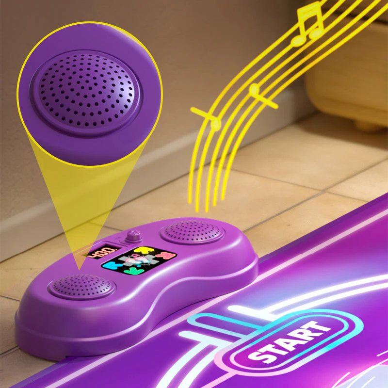 🎵💡 Bluetooth Muziek & Licht Interactieve Dansmat – Vier Speelmodi, Opvouwbaar & Superieure Geluidskwaliteit! - Image 3