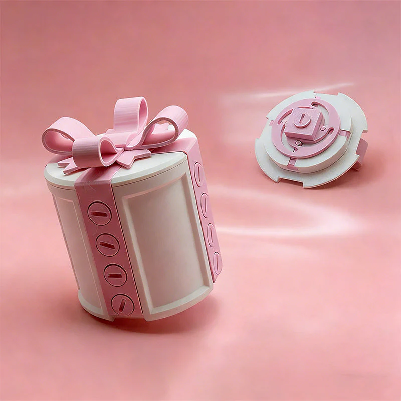 Bowknot Puzzle Gift Box with Hidden Lock - Image 10