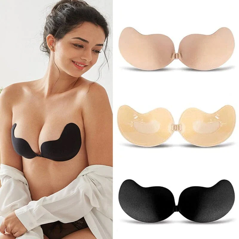 🌞Fris De Lente In Met 50% Korting!🧡Zelfklevende Push-Up Bh – Onzichtbaar & Comfortabel | Strapless & Herbruikbaar!
