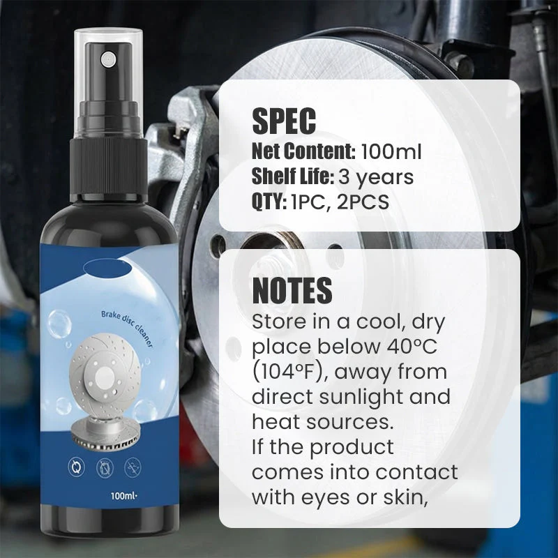 🎉Nieuwjaars Cadeau 50% KORTING!🚗Remschijf Reiniger Spray: Geluidsreductie + Betere Remprestaties – Snel Reinigen Zonder Demontage! - Image 9